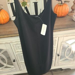 Forever 21, womens knee length black dress, size medium